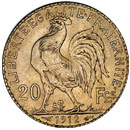 Back - French 20 Franc