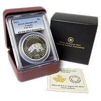 Front - Proof Silver Polar Bear (FREE SHIPPING)