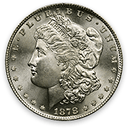 Front - Morgan Silver Dollar (Pre-1921 Circ.)