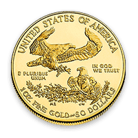 Back - American Gold Eagle